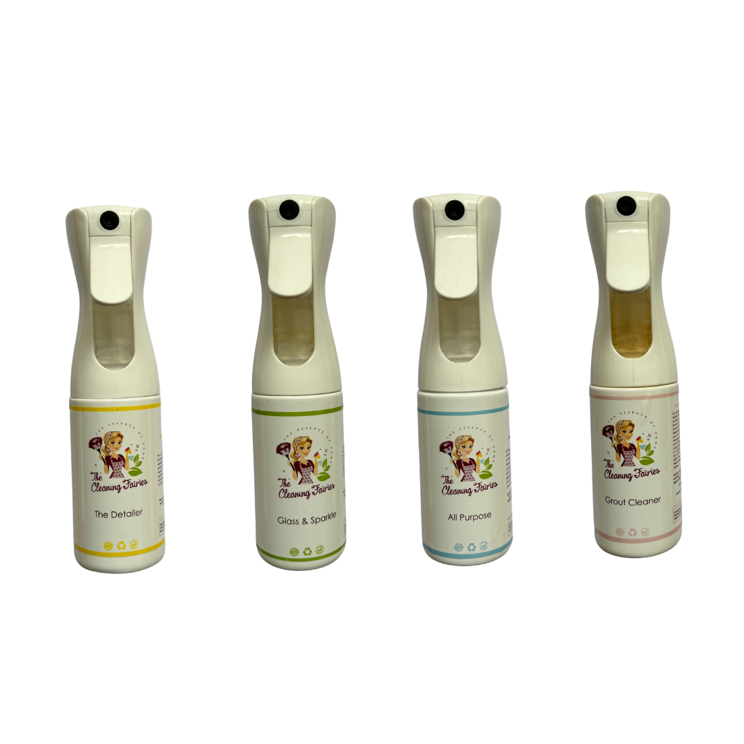 Spray Bottles Labelled