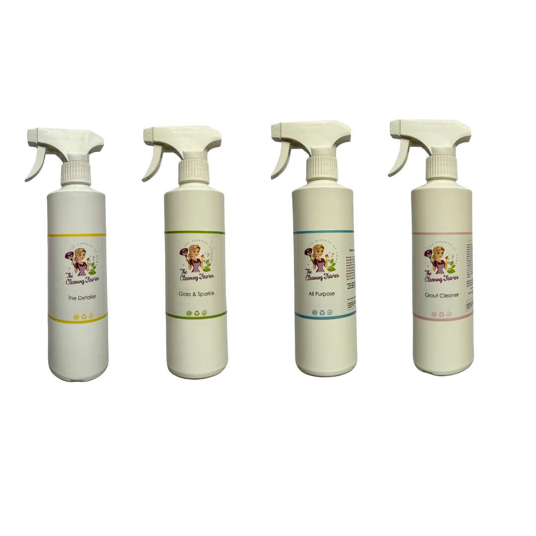 Spray Bottles Labelled